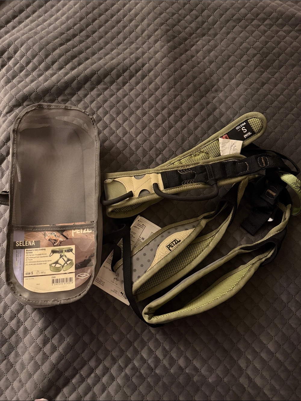 Petzl Selena Women’s Climbing Harness - Green